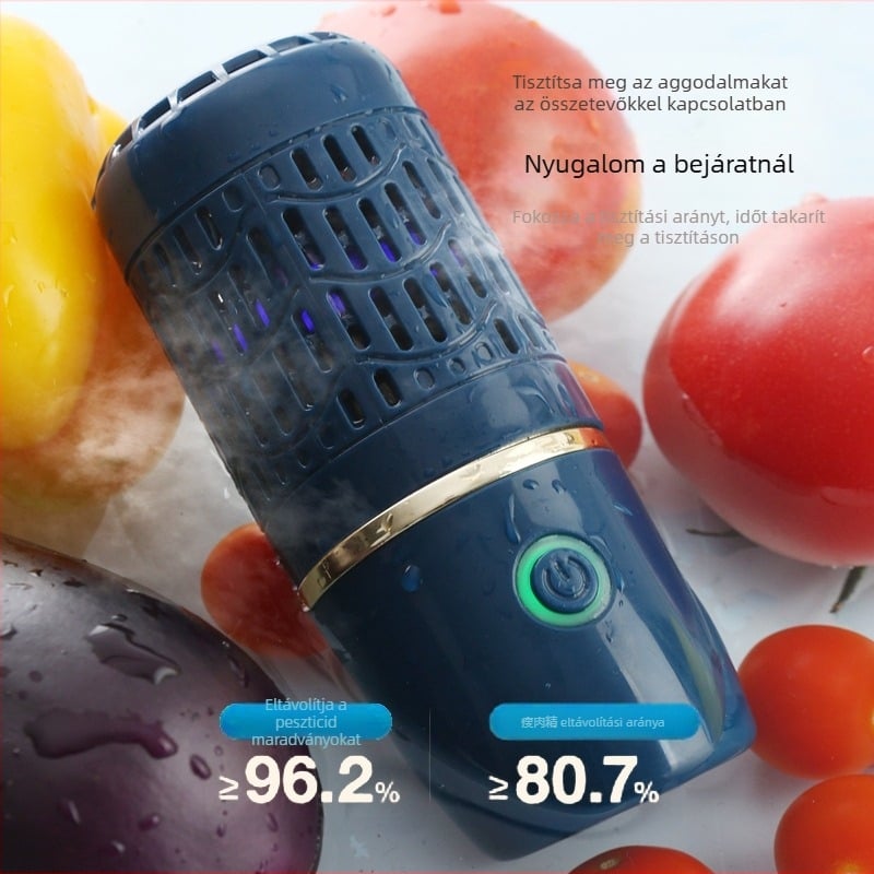 Új gyümölcs- és zöldségtisztító háztartási mosógép intelligens kapszula gyümölcs- és zöldséggép összetevők gyümölcs sterilizáló fertőtlenítő gép határokon átnyúló