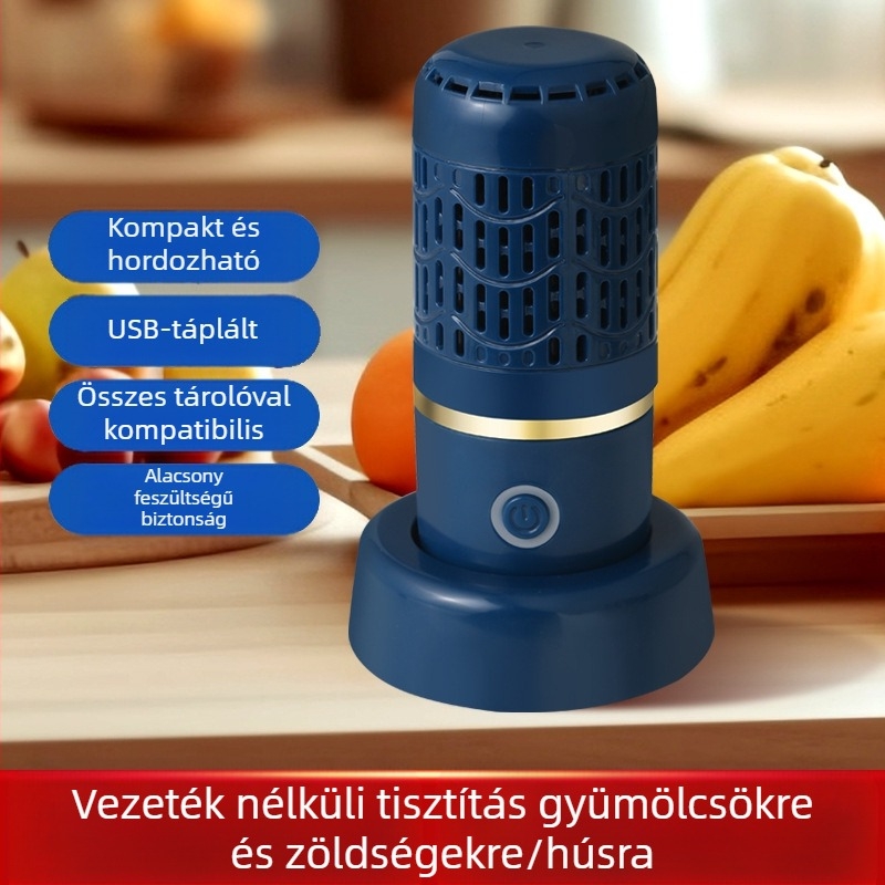 Új gyümölcs- és zöldségtisztító háztartási mosógép intelligens kapszula gyümölcs- és zöldséggép összetevők gyümölcs sterilizáló fertőtlenítő gép határokon átnyúló