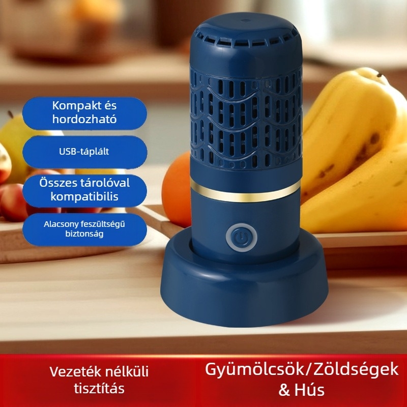 Új gyümölcs- és zöldségtisztító háztartási mosógép intelligens kapszula gyümölcs- és zöldséggép összetevők gyümölcs sterilizáló fertőtlenítő gép határokon átnyúló