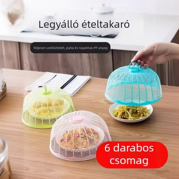 Porvédő ételhez, háztartási huzat, ételmaradék vacsoraasztal-takaró, légybiztos porvédő huzat, ételmaradék huzat