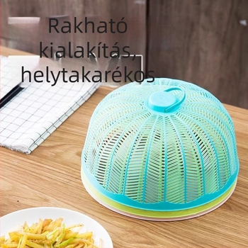Porvédő ételhez, háztartási huzat, ételmaradék vacsoraasztal-takaró, légybiztos porvédő huzat, ételmaradék huzat