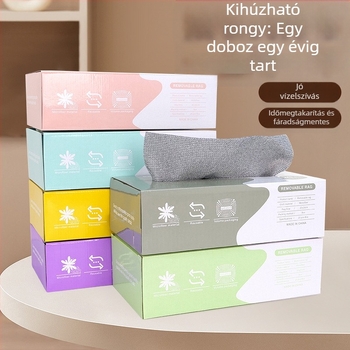 Mosogatórongy, szöszmentes és olajmentes, eldobható, tekercses mosogatórongy, mikroszálas konyhai mosogatórongy