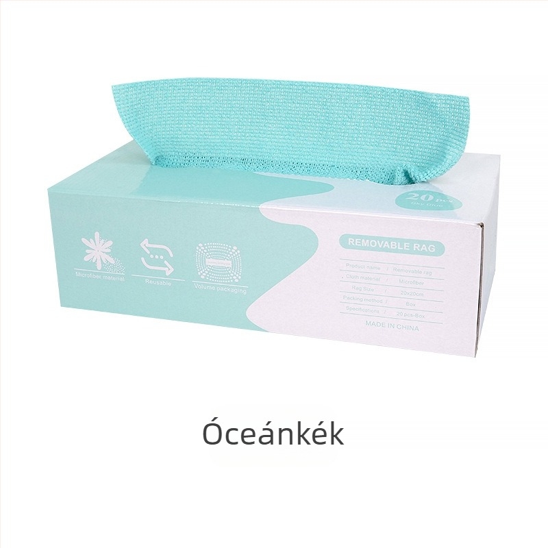 Mosogatórongy, szöszmentes és olajmentes, eldobható, tekercses mosogatórongy, mikroszálas konyhai mosogatórongy