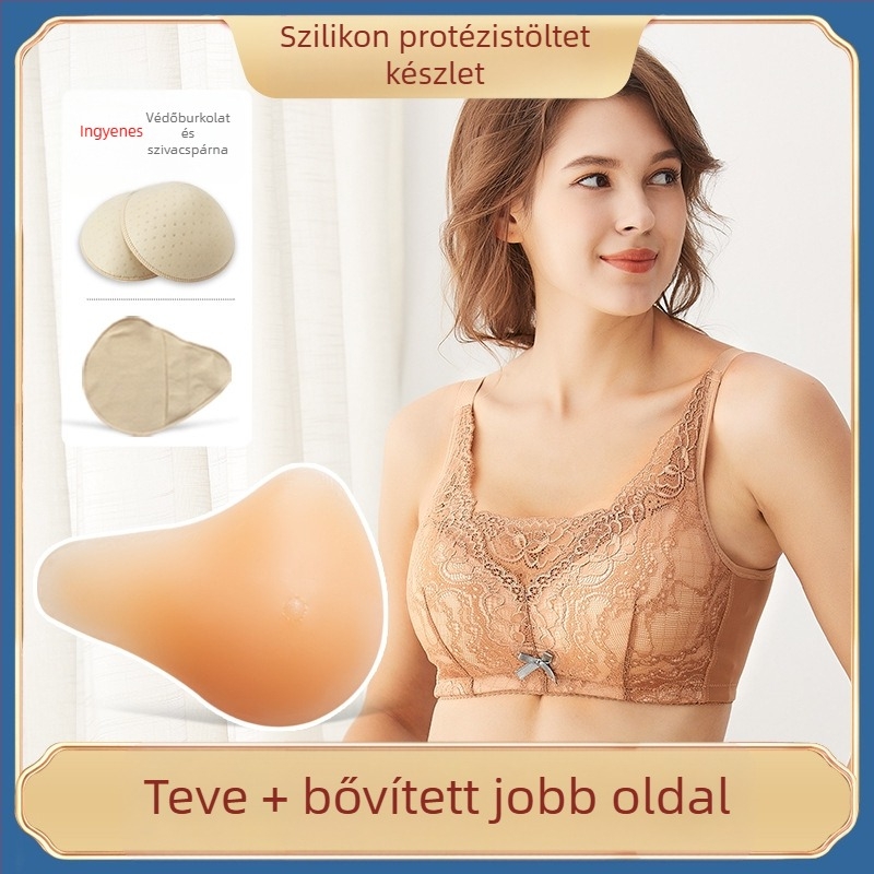Szilikon mellprotézis masztektómia utáni műmelltartó melltartó speciális női melltartó műmelltartó alsónemű melltartóbetét nyár
