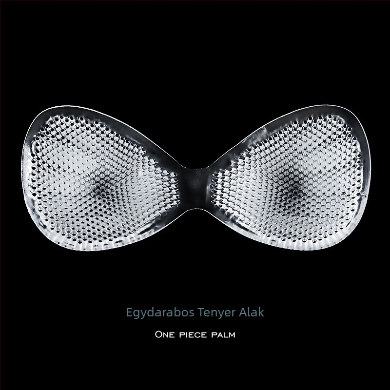 Szilikon fürdőruha mellkasvédő vastagított kis mellkasú sport alsónemű szőnyeg csere gyönyörű hátsó melltartókosár összehúzott lélegző öntapadós