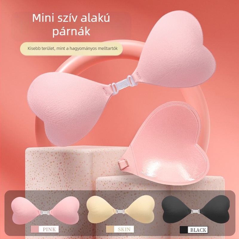 Új, vízálló, bikinibetétes mellkasi tapasz, láthatatlan, dudorodásgátló, mini mellkasi párna, push-up, csúszásmentes, vékony fürdőruha mellfolt