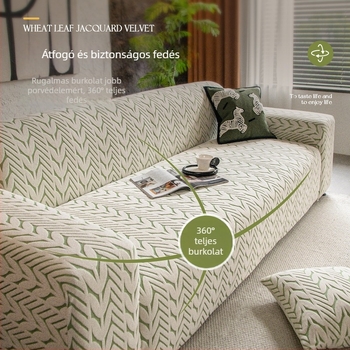 Macskakarcolás elleni rugalmas kanapéhuzat, all-inclusive háttámlahuzat, négy évszakos univerzális, 2025-ös új kanapéhuzat-párna