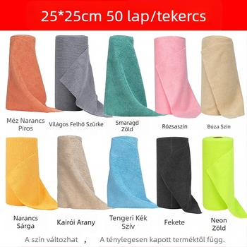 Kézzel tépett rongy Nedves és száraz, kettős felhasználású tépett rongy Konyhai eldobható lusta rongy Vastagított mosható mosogatórongy