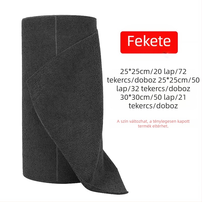 Kézzel tépett rongy Nedves és száraz, kettős felhasználású tépett rongy Konyhai eldobható lusta rongy Vastagított mosható mosogatórongy