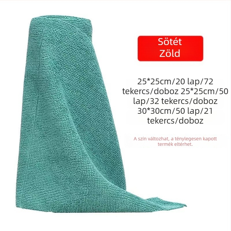 Kézzel tépett rongy Nedves és száraz, kettős felhasználású tépett rongy Konyhai eldobható lusta rongy Vastagított mosható mosogatórongy