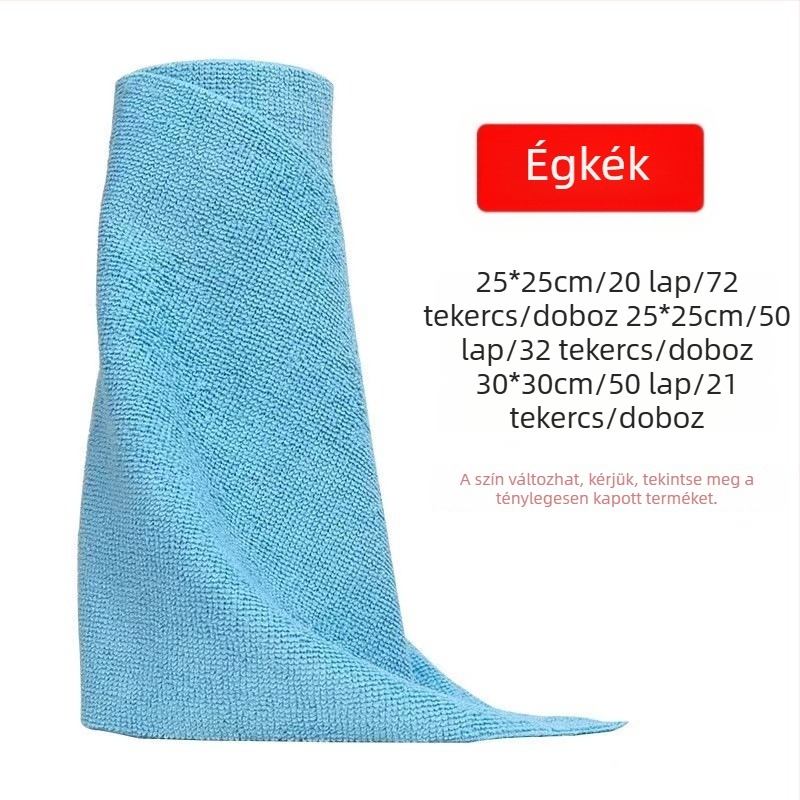 Kézzel tépett rongy Nedves és száraz, kettős felhasználású tépett rongy Konyhai eldobható lusta rongy Vastagított mosható mosogatórongy