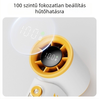 2025 Határokon átnyúló nagy sebességű, erőszakos kézi ventilátor Mini hordozható USB újratölthető kültéri hűtésű kis elektromos ventilátor