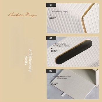 Zsebkendődoboz Háztartási Nappali Porálló Könnyű Luxus Északi Nagykereskedelmi Bőr Papírdoboz Szállodai Kereskedelmi Egyszerű Díszek Nagykereskedelem