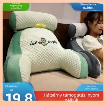 Nagykereskedelmi jég puha táska ágypárna nagy hátpárna ágynemű párna kanapé babpárna lányoknak alvás W18