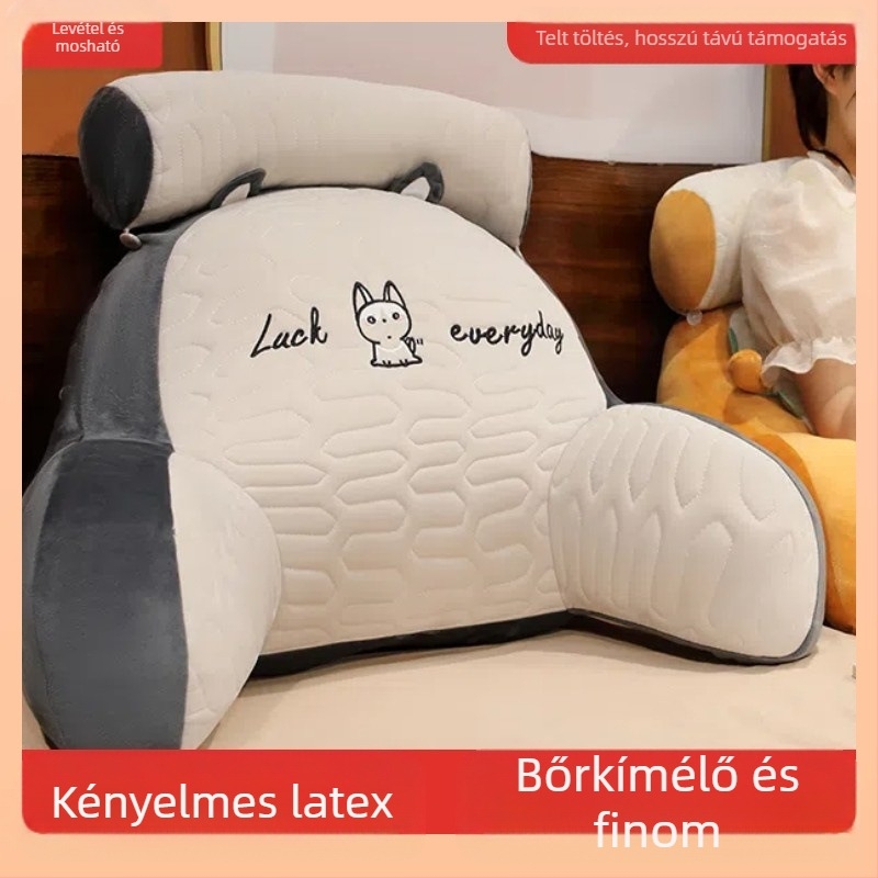 Nagykereskedelmi jég puha táska ágypárna nagy hátpárna ágynemű párna kanapé babpárna lányoknak alvás W18