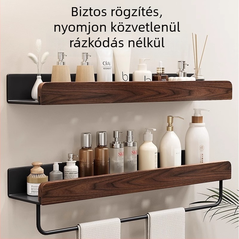 Krémszínű rönk WC-tároló állvány, szélesített, ütésmentes WC-hez, fürdőszobai WC-mosdó tároló állvány