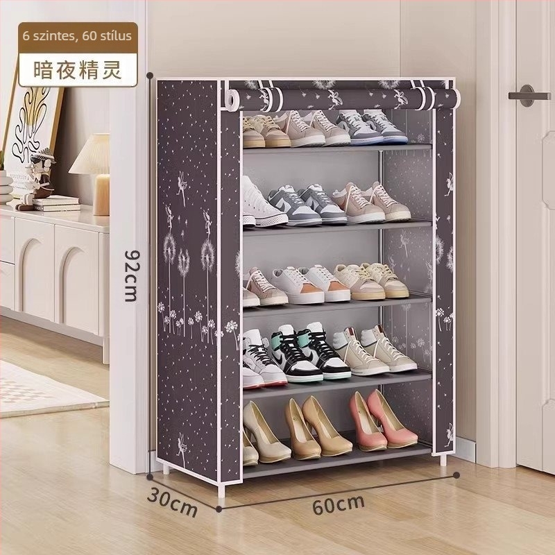 Cipőtartó Kollégiumi Kiadó Szoba Egyszerű Háztartási Beltéri Porálló Többrétegű Cipőszekrény Keskeny Ajtó Tárolás Gazdaságos