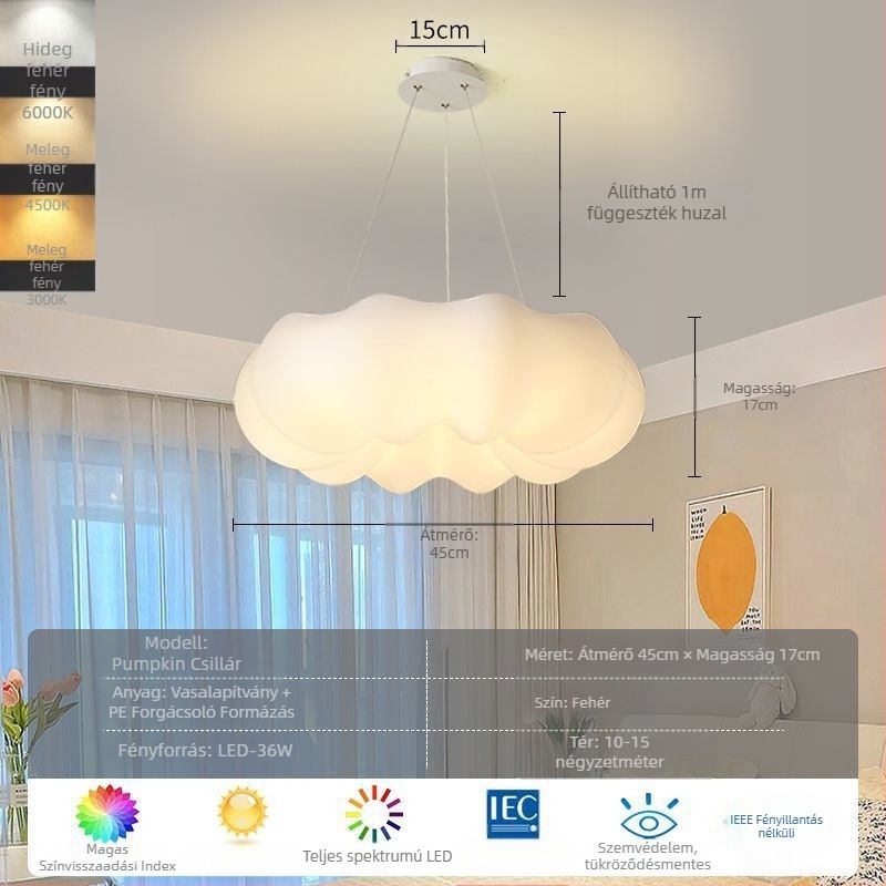 Északi modern minimalista személyre szabott kreatív stílusos étkező hálószoba toll csillár tolllámpa stílusos csillár