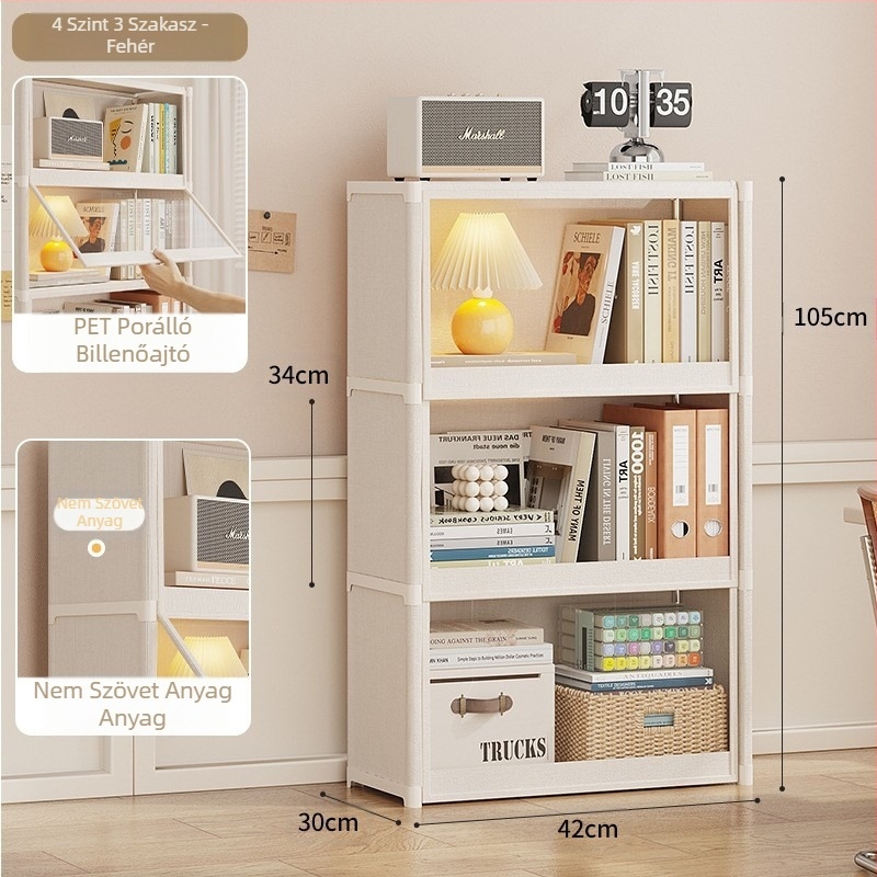 Xi a TEMU-ban határokon átnyúló robbanások asztali könyvespolc padlópolc nappali többrétegű tárolószekrény tárolószekrény porálló könyvesszekrény