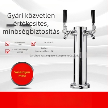 Hengeres boroszlop sörfőző gép borfej 304 rozsdamentes acél bár nélkül étterem gyár közvetlen értékesítés