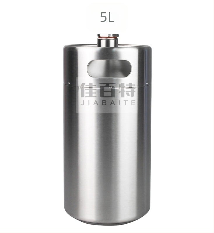 304 rozsdamentes acél 2 literes/3,6 literes/5 literes/10 literes mini söröshordó, fehérboros hordó, kézműves házilag főzött söröskanna, alkoholos kanna