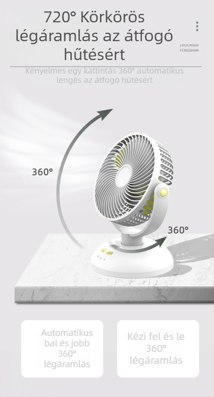 Turbo 120 nagysebességű kültéri kézi kis ventilátor újratölthető Hurricane mini USB hordozható új határokon átnyúló nagykereskedelem