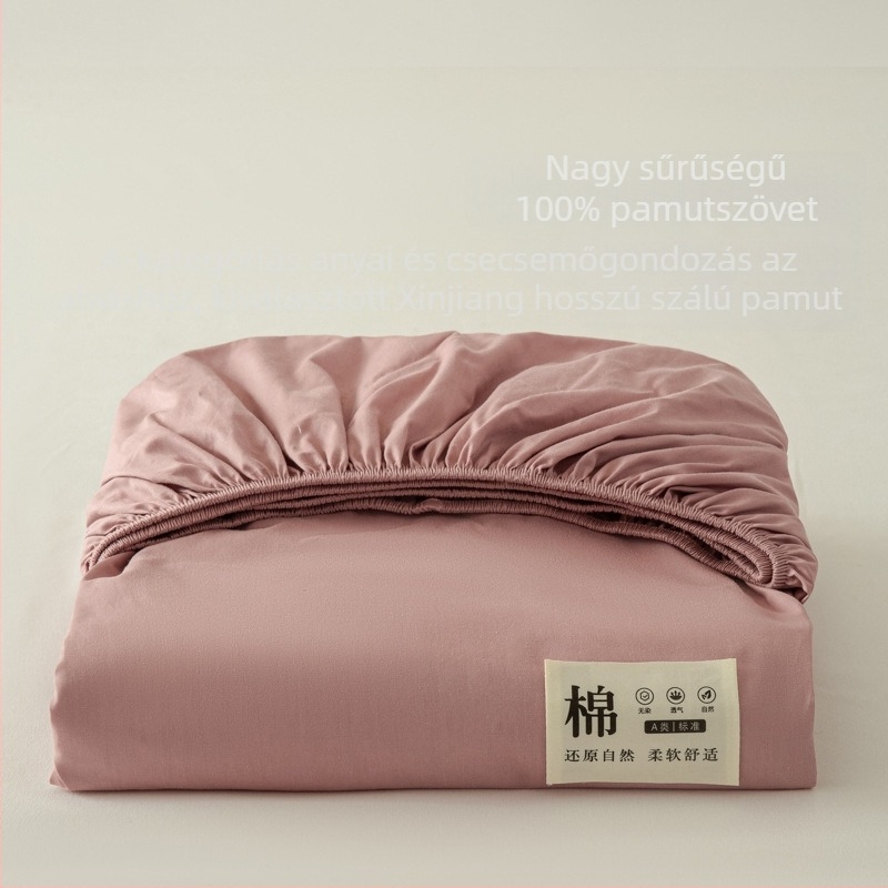 Muji stílusú tiszta pamut testhezálló ágyneműhuzat, A típus, tiszta pamut egy darabból, jó minőségű, tiszta pamut testhezálló ágyneműhuzat, anyai és csecsemőkori minőségű ágyneműhuzat, önműködően működtethető