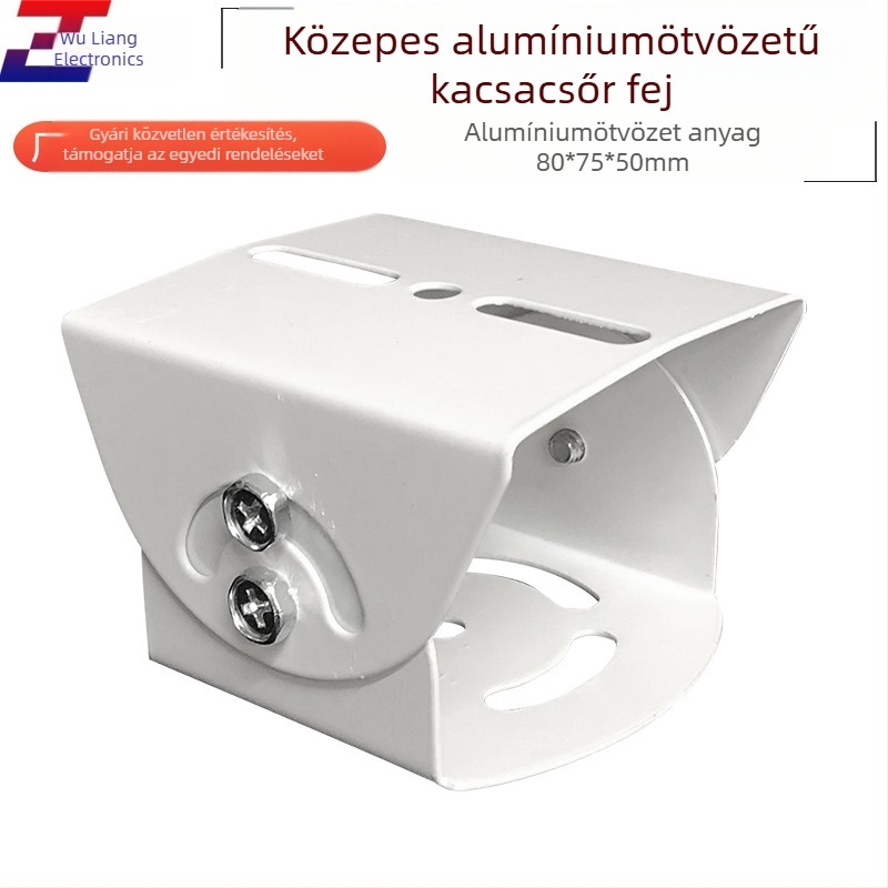 Megfigyelő közepes alumínium univerzális illesztés vastagított 0,2 cm-es kacsacsőrű fejrúd biztonsági kamera konzol biztonsági kiegészítők