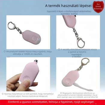 Határokon átnyúló intelligens farkasellenes riasztó/lányoknak való kültéri biztonsági riasztó/zseblámpa intelligens farkasellenes tárgy gyártója