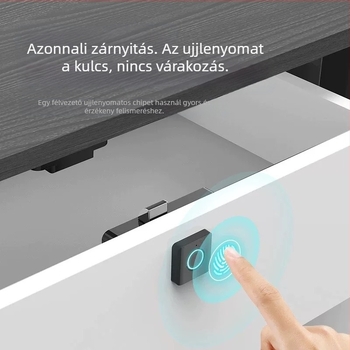 Tuya Bluetooth ujjlenyomat-fiókzár cipőszekrény irattartó szekrény postafiókzár elektronikus szekrényzár ujjlenyomat-zár intelligens elektronikus zár
