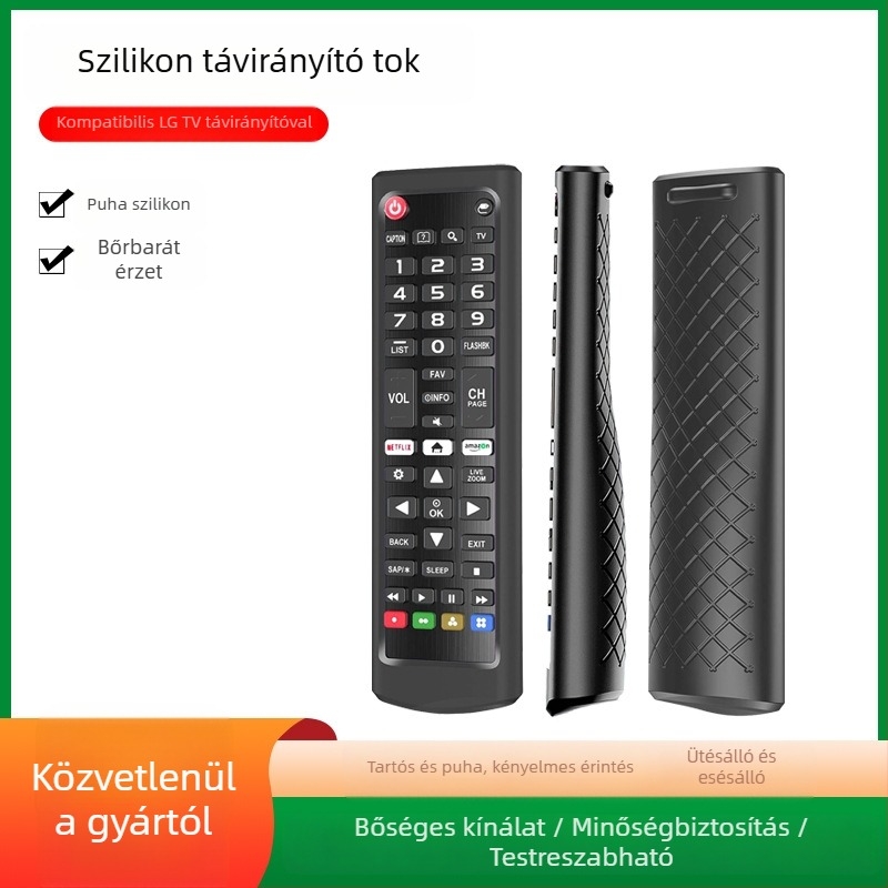 Amazon alkalmazható LG távirányító védőtok Akb sorozat univerzális TV szilikon védőtok otthoni fényforráshoz