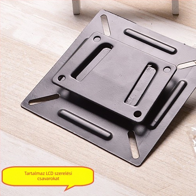 Sanjia fali konzol digitális képkeretekhez, tévékhez és monitorokhoz, univerzális 75-100 mm-es furattávolsághoz, fali rögzítő eszköz