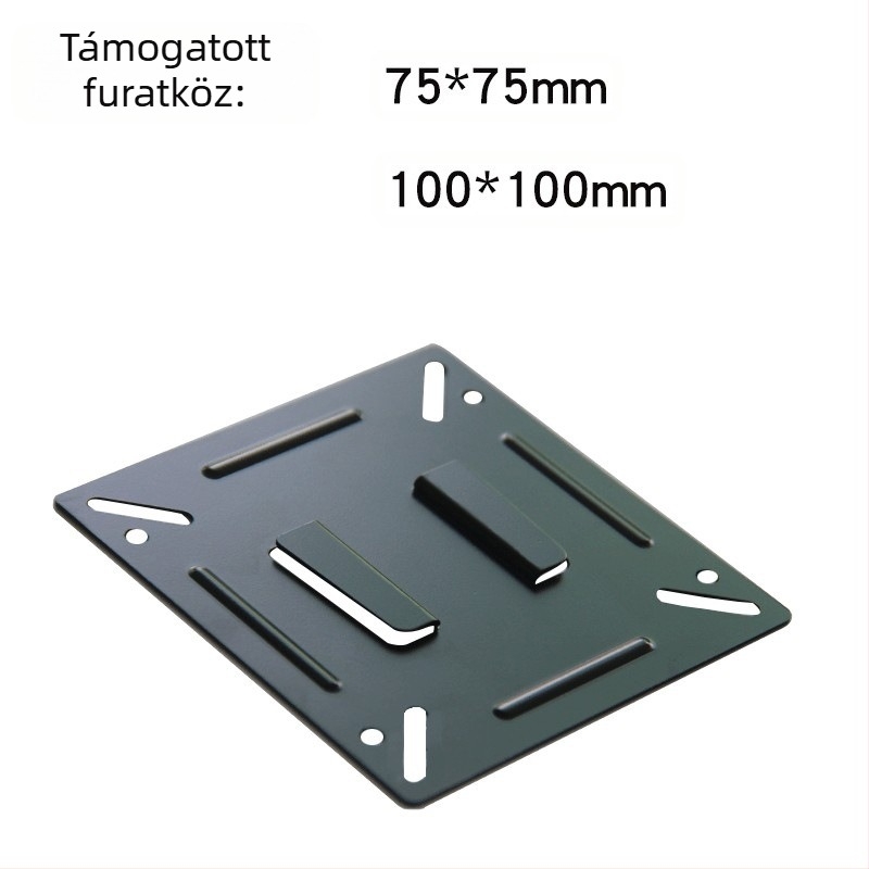 Sanjia fali konzol digitális képkeretekhez, tévékhez és monitorokhoz, univerzális 75-100 mm-es furattávolsághoz, fali rögzítő eszköz