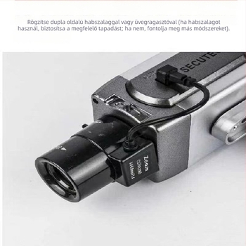Szimulációs kamera hamis megfigyelő monitor modell LED villogó fényérzékelő forgás 1400