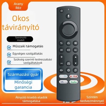 Yingya Insignia/Amazon Fire TV távirányítóhoz Bluetooth hangvezérléses távirányító