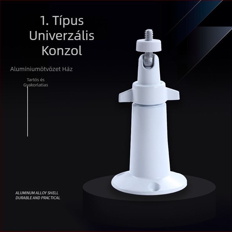 arlo Bracket Wyze alumíniumötvözet konzol arlo pro megfigyelőkamera univerzális konzol fekete-fehér