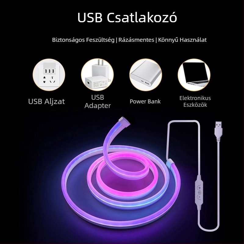 KESHU határokon átnyúló, 5V-os Bluetooth zenei varázslatos lóverseny neonfények 2 méter 3 méter 5 méter barkács modellező szilikon