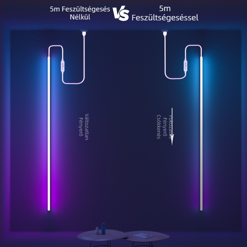 KESHU határokon átnyúló, 5V-os Bluetooth zenei varázslatos lóverseny neonfények 2 méter 3 méter 5 méter barkács modellező szilikon