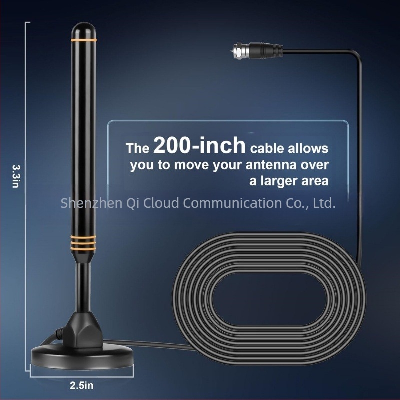 Digitális TV-antenna divatos alakú, határokon átnyúló HDTV 4K TV-antenna, vidéki földhullám-antenna vételére