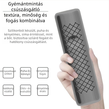 Samsung BN59 sorozatú távirányítóhoz alkalmazható univerzális védőtok, vízálló, cseppálló, mindenre kiterjedő szilikon távirányító porvédő