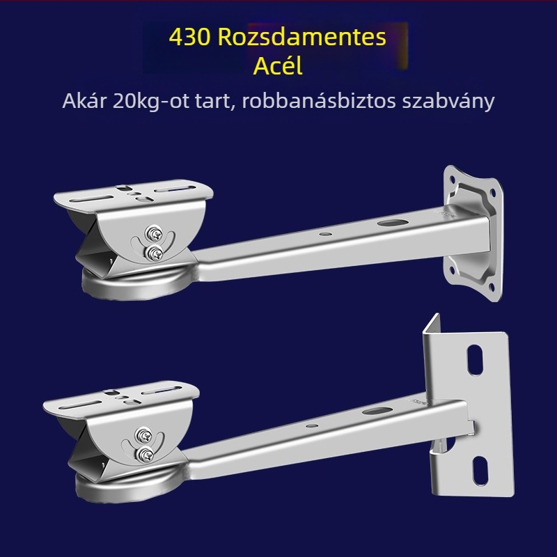 430 rozsdamentes acél konzol megfigyelése Robbanásbiztos kamera huzalrúd ölelő rúd utcai világítás biztonsági kacsacsőr fejkonzol