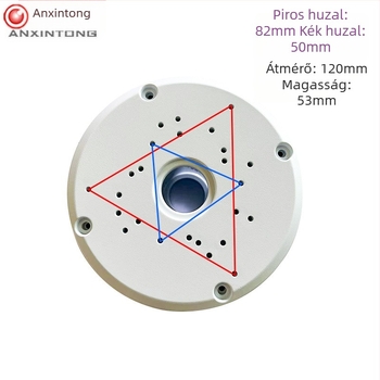 Megfigyelő félgömb alakú konzol műanyag mennyezeti félgömb alakú konzol rejtett vonali konzol kerek félgömb alakú tápegység rejtett vonali doboz