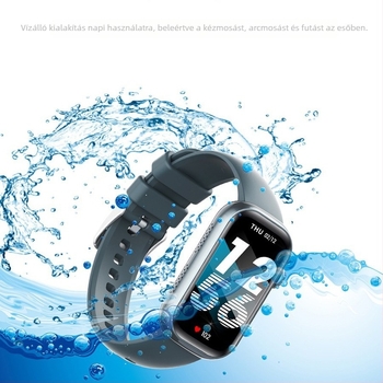 Határokon átnyúló új QS50 intelligens hívókarkötő 1,47 hüvelykes pulzusszámmal, vérnyomással és zeneszámokkal szabályozható lépésekben