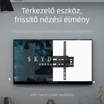 26-55 hüvelykes TV teleszkópos forgóállvány TV konzol LCD monitor márka univerzális forgó teleszkópos