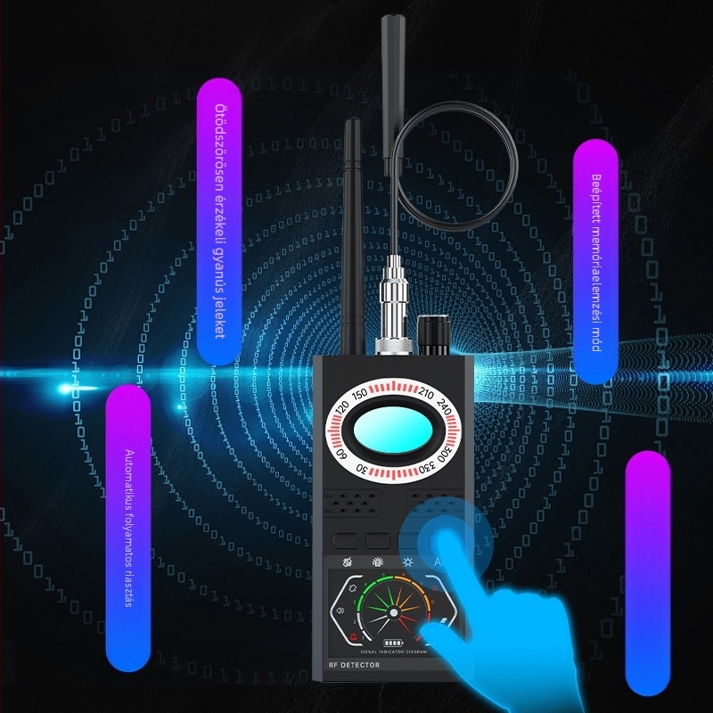 K68S hotel anti-candid kameradetektor lehallgatásgátló monitorozásgátló autós GPS nyomkövető kamerajel-érzékelés