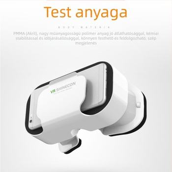 Kereszttükrös mágikus VR szemüveg 3D virtuális valóság G05 mobil játékszínház fejre szerelhető mini VR ajándék