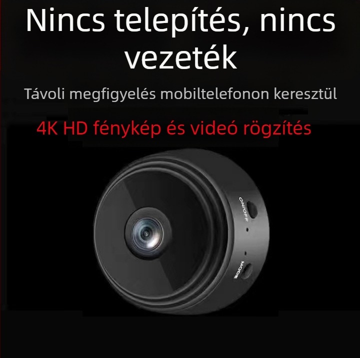 Külkereskedelem Blu-ray A9 HD felvevőkártya vezeték nélküli WIFI kamera 1080P teljes színes háztartási beltéri és kültéri