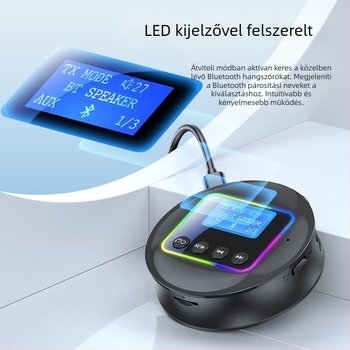 Bluetooth 5.4 adapter vétel/átvitel 2 az 1-ben kék audio adó vevő NFC másodperc csatlakozás Bluetooth adapter