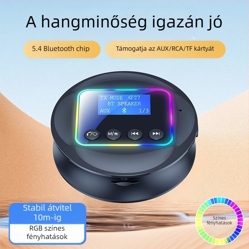 Bluetooth 5.4 adapter vétel/átvitel 2 az 1-ben kék audio adó vevő NFC másodperc csatlakozás Bluetooth adapter