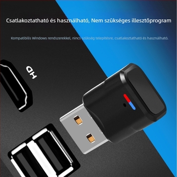 USB Bluetooth Audio Transmitter 5.3 Alkalmas PS4/PS5/Pro/Switch/Számítógép Bluetooth Vevőhöz